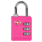 Travelon TSA Accepted Luggage Lock Pink