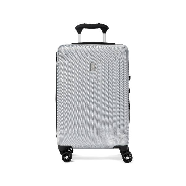Travelpro Maxlite Air Carry-On Expandable Hardside Spinner Metallic Silver
