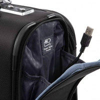 Travelpro Platinum Elite International Expandable Carry-On Spinner Power Pocket Detail