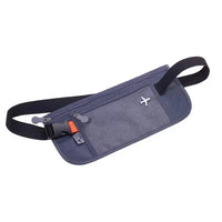Troika Security Belt Wallet with RFID Protection Grey