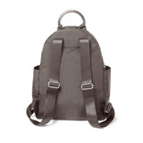Baggallini All Day Backpack with RFID Phone Wristlet Back View